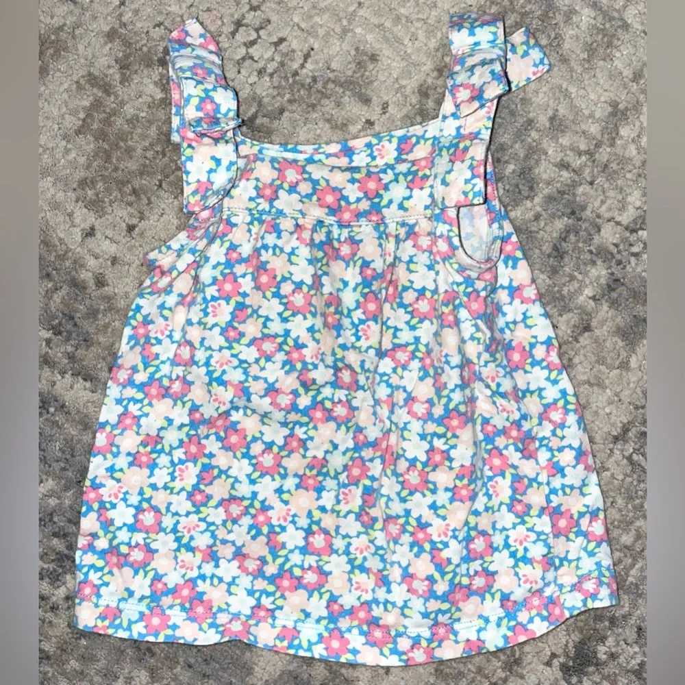 Carters floral tank top